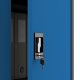 Jan Nowak ALEX cabinet Anthracite RAL7016 + Blue RAL5017 H1850*W450*D400 3