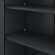 Jan Nowak ALEX cabinet Anthracite RAL7016 + Blue RAL5017 H1850*W450*D400 4