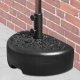 Goodhome Podstawa do parasola ogrodowego napełniana wodą 25 l 28 kg taras ogród HDPE 3