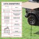 Aptel EINPARTS MARKIZA DACHOWA EPTENT01 DO KEMPINGU OFF-ROAD WODOSZCZELNA 2M X 3M 8