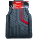 Einparts Automotive EINPARTS DYWANIKI GUMOWE DO AUTA 2 SZTUKI PVC Z CZERWONYM PASKIEM ZESTAW 1