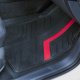 Einparts Automotive EINPARTS DYWANIKI GUMOWE DO AUTA 2 SZTUKI PVC Z CZERWONYM PASKIEM ZESTAW 8