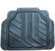 Einparts Automotive EINPARTS DYWANIKI GUMOWE DO AUTA 4 SZTUKI PVC Z SREBRNYM PASKIEM DO AUTA 3