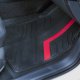 Einparts Automotive EINPARTS DYWANIKI GUMOWE DO AUTA 4 SZTUKI PVC Z CZERWONYM PASKIEM ZESTAW 11