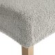 Aptel Pokrowiec na krzesło wodoodporny 35x55x30 cm srebrny 4