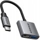 Adapter USB Innostyle USB-C - USB-A + USB-C Szary 1