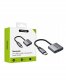 Adapter USB Innostyle USB-C - USB-A + USB-C Szary 7