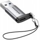 Adapter USB Innostyle USB-A - USB-C Szary 1