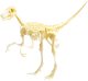 click4TOYS Piasek kinetyczny dla dzieci wykopaliska szkielet dinozaura + akcesoria [kod produktu: ] 4