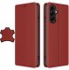 krainaGSM Etui Do Samsung A56 5G Skórzane Zamykane Magnetyczne + Szkło 1
