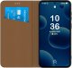 krainaGSM Etui Do Samsung A56 5G Skórzane Zamykane Magnetyczne + Szkło 3