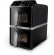 Frytkownica beztłuszczowa Philips Ovi Stacked Dual Basket NA461/00 1