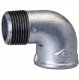 Gebo Kolano 90° nakr.wkr. 1 1/2'' Ocynk 2