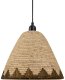 Lampa wisząca Beliani INKSI Plecionka Naturalny 1