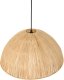 Lampa wisząca Beliani WERU Plecionka Naturalny 3