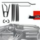 GrizzGlass Folia do wnętrza PianoSkin Carbon Matte do Skoda Octavia 4 13" Facelift (2024-2026) [11w1] (GRZ19724) 1