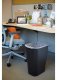 Kosz na śmieci Rubbermaid Black PE 39 l rectangular for heavy waste (176266) 3