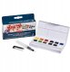 Derwent Watercolour Paint Pans 12 sztuk w tym waterbrush 1