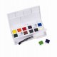 Derwent Watercolour Paint Pans 12 sztuk w tym waterbrush 2