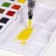 Derwent Watercolour Paint Pans 12 sztuk w tym waterbrush 4