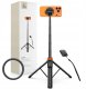 Selfie stick 4kom.pl Magsafe Bluetooth Selfie stick tripod black 1