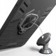 Hello Case Etui pancerne do iPhone 12 Pro Max czarne obudowa armor holder ring szkło (BNDL1421) 6