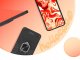 Hello Case Etui pancerne do OPPO A15 czarne obudowa Armor Holder Ring Case szkło 9H (BNDL1405) 9