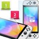 Alogy Szkło Hybrydowe Do Nintendo Switch OLED (Ochronne, Szybka 9H, Na Ekran) (LSER0071) 1