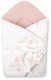 Sensillo ROŻEK MUŚLIN 75X75 FLOWERS PINK 1