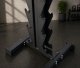 UnderFit Stojak na hantle 10 par UNDERFIT pionowy Hex 5