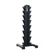 UnderFit Stojak na hantle 8 par UNDERFIT pionowy Hex 1