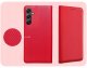 Hello Case Etui z Klapką Do Samsung Galaxy A34 5G (Czerwone, Zamykane, Kabura) Szkło (BNDL3934) 4