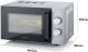 Kuchenka mikrofalowa Severin mikrofalowa SEVERIN MW 9184 20L 800W 2