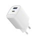 Ładowarka Gembird TA-UC-1A1C-PD45-01-W Uniwersalna 1x USB-A 1x USB-C 45W Biała 2