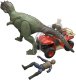 Figurka Mattel Jurassic World - Dinozaur i pojazd terenowy z chwytakiem (JKG91) 5