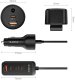 Ładowarka Orico Samochodowa ChargeClip 108W 2x USB-A + 4x USB-C z klipsem - czarna (6942227174789) 2