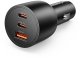 Ładowarka Orico samochodowa PowerLink 165W USB-A + 2x USB-C czarna 1