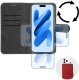 Toptel Kabura Book Common Uniwersalna (Rozmiar L) do Iphone 6 Plus/7 Plus/8 Plus/Xs Max/11 Pro Max/Samsung S20 FE/S21 FE/S10 Plus/A10/A32/A54/Xiaomi 12 Lite/Huawei P30 Pro czerwona 4