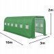 Lean Szklarnia Tunel Ogrodowy Foliowy PRO Stelaż 25MM 10x3x2M 30M 3