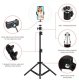 Selfie stick E-LIGHT nūja ST10-5 26cm 8W LED Light Ring with Phone holder + 0.5m Metal Tripod stand + BT remote (Model: ELIG-ST10-05M) 3