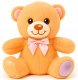 Skleplolki BAMBLY lawendowy miś pluszowy pluszak maskotka przytulanka pomarańcz 15CM 1