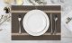 Home Styling Collection Podkładka na stół ELLA 30x45 cm stalowa komplet 6 sztuk 3