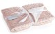 Eurofirany Koc dziecięcy Pierre Cardin 110x140 różowy minky w gwiazdki 1