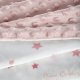 Eurofirany Koc dziecięcy Pierre Cardin 110x140 różowy minky w gwiazdki 6