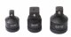 Falontech Adapter redukcje udarowe klucz 1/2 3/4 3/8 1/2 1/4 15
