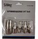 Pneumat System Szybkozłączka pneumatyczna SilverTools 1/4 typ 26 zestaw 5 el S11880 2