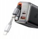 Ładowarka Mcdodo FreeGo GaN 1x USB-A 1x USB-C 40W + kabel USB-C Czarna (CH-4281) 11