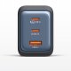 Ładowarka Mcdodo Gana Mini GaN 2x USB-C 1x USB-A 100W Czarna (CH-0121) 7