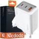 Ładowarka Mcdodo Gana Mini GaN 2x USB-C 1x USB-A 100W Biała (CH-0120) 1