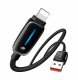 Kabel USB Mcdodo USB-A - Lightning 1 m Czarny (CA-0010) 10